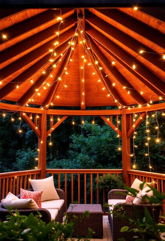 add cozy string lights