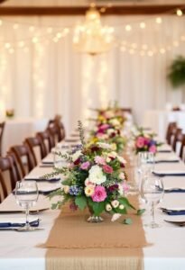 affordable wedding table decorations