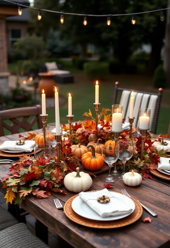 al fresco dining arrangements