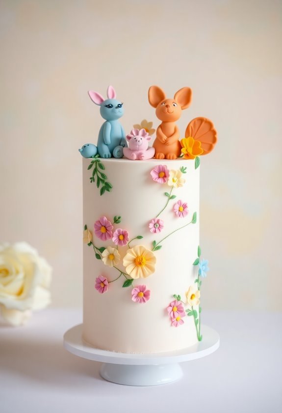 artistic edible cake decorations