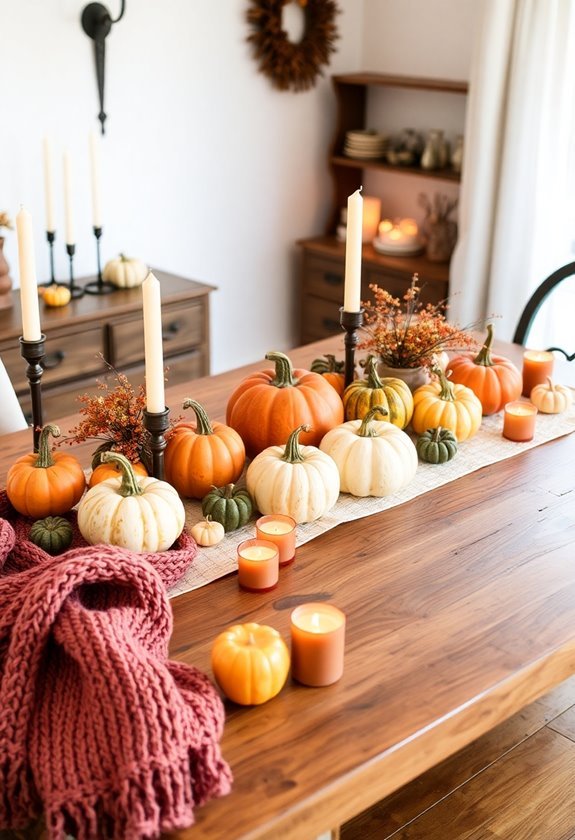 autumn harvest decor accents