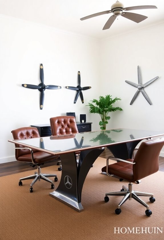 aviation themed interior design pieces