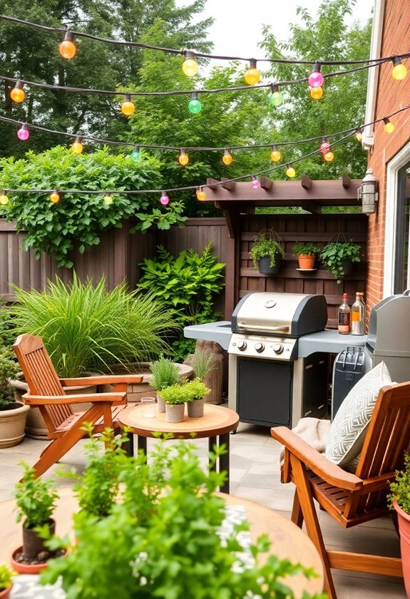 backyard barbecue decoration ideas