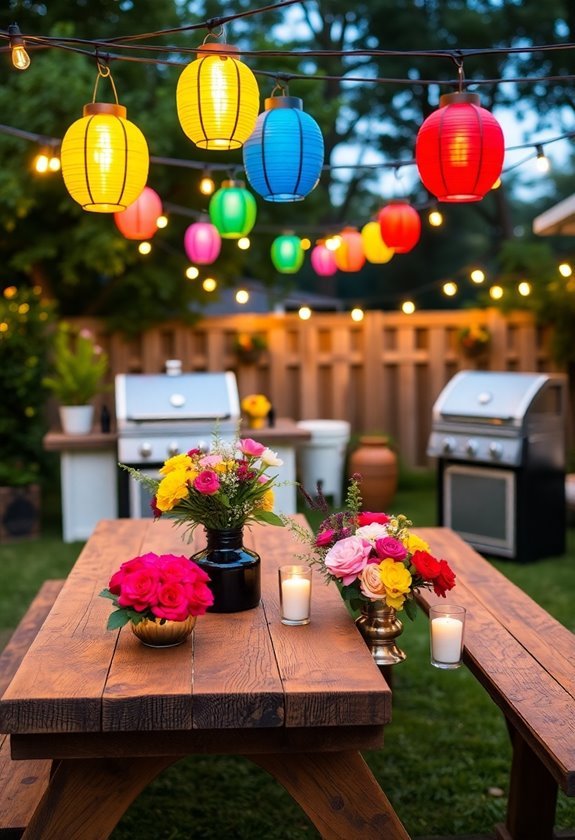 backyard bbq decor inspiration