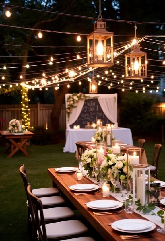 backyard wedding decor ideas