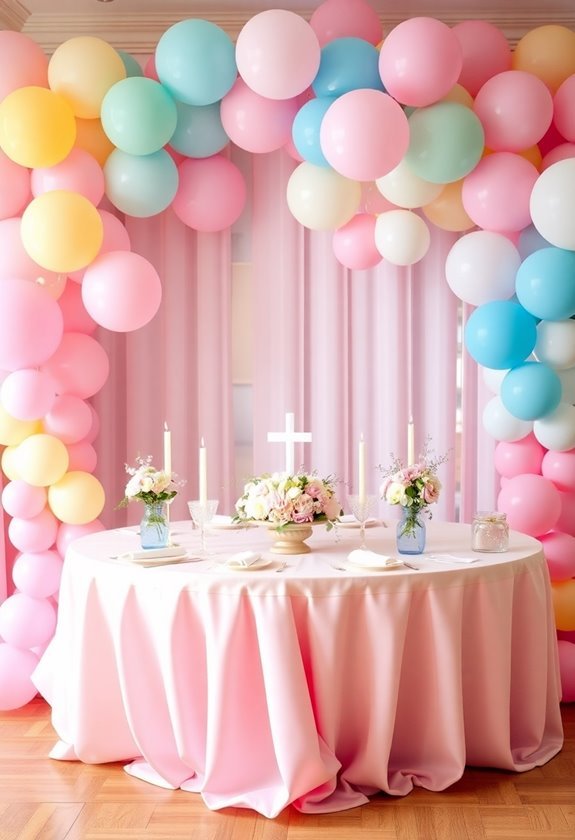 balloon themed table decoration ideas