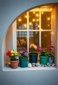 basement window well decor