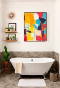 bathroom wall decor ideas