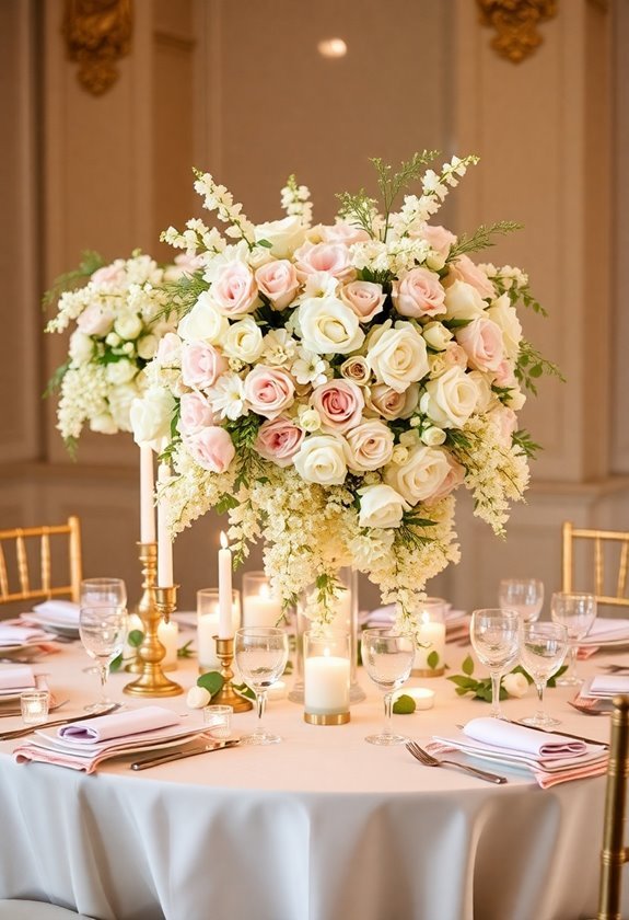 beautifully crafted flower displays