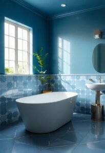 blue bathroom decor ideas