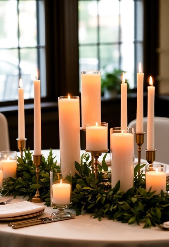 candlelit romantic decor ideas