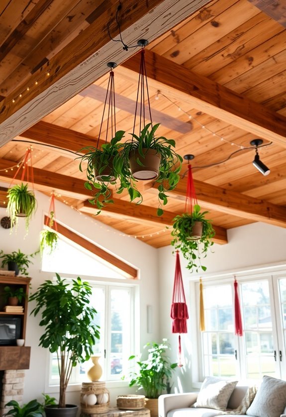 ceiling beam decor inspiration