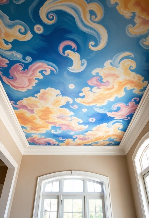 ceiling murals as art