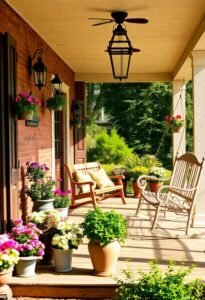 charming farmhouse porch decor