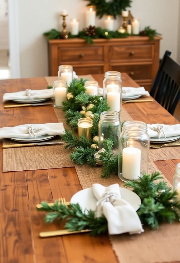 charming natural dining decor