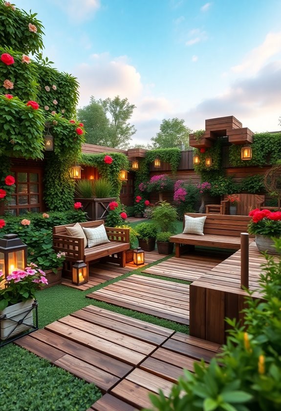 charming outdoor living spaces