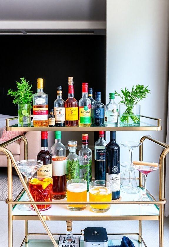 chic home beverage station