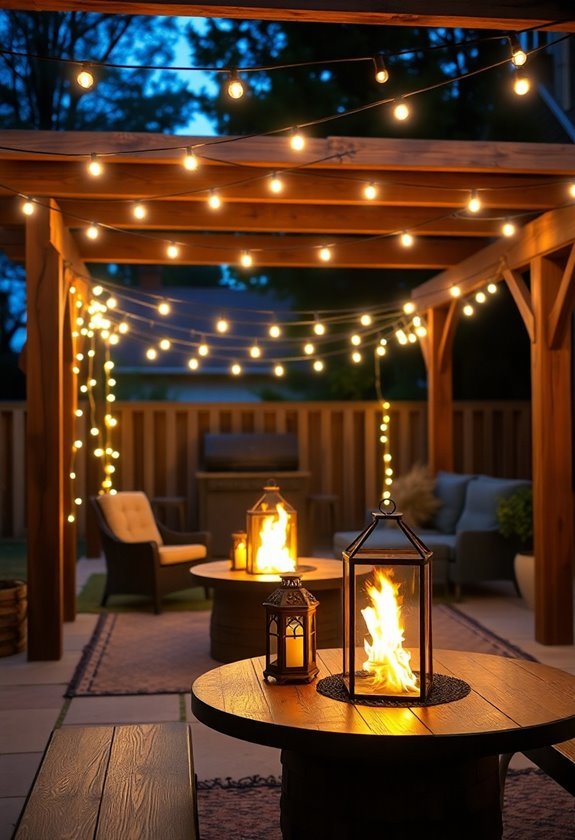 chic illumination for exteriors