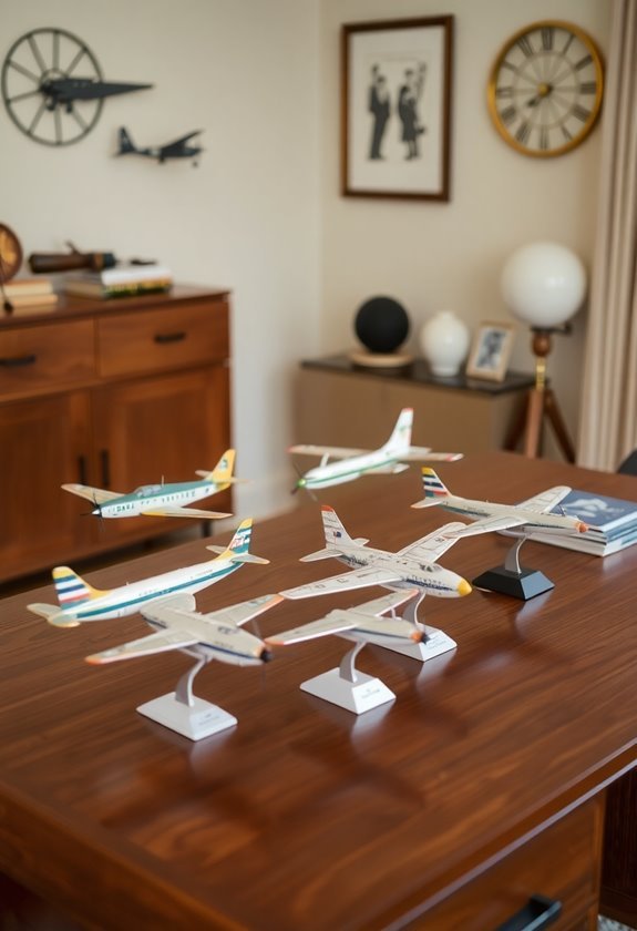 classic airplane replicas collection