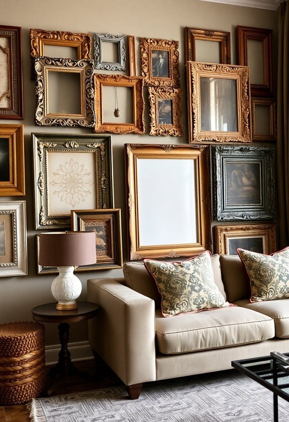 classic retro picture frames