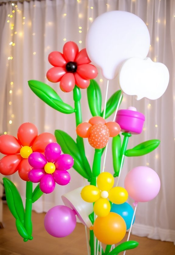 colorful balloon photography accessories