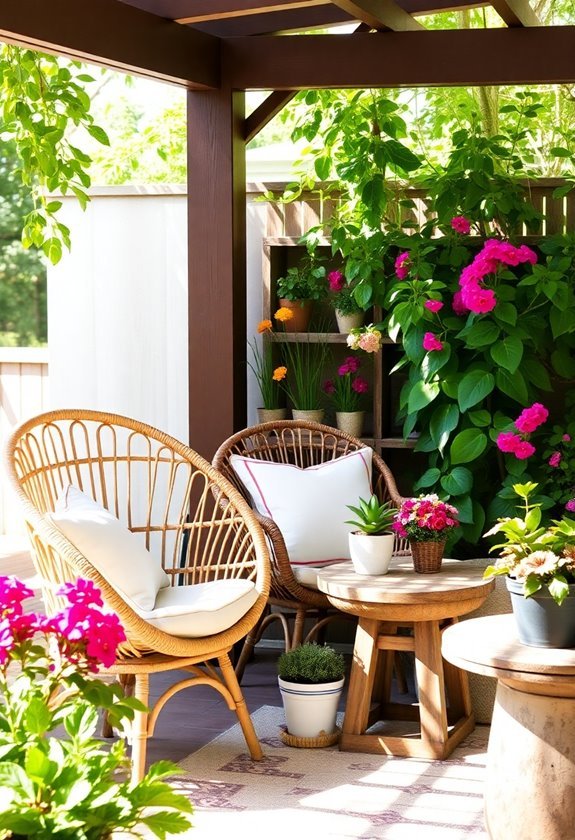 comfortable al fresco chairs