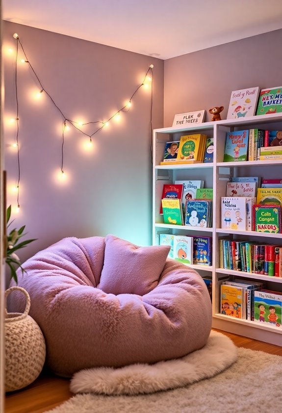 comfortable spaces for reading