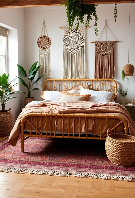 cozy boho bedroom inspiration