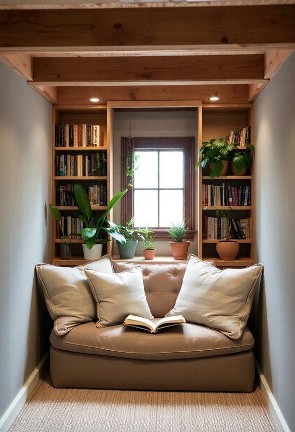 cozy corner for reading