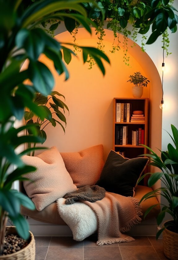 cozy nook for reading