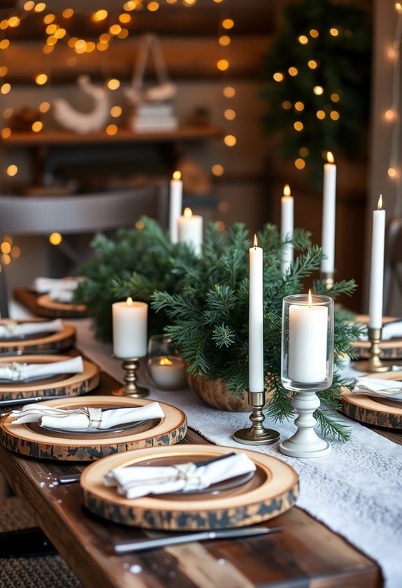 cozy rustic winter charm