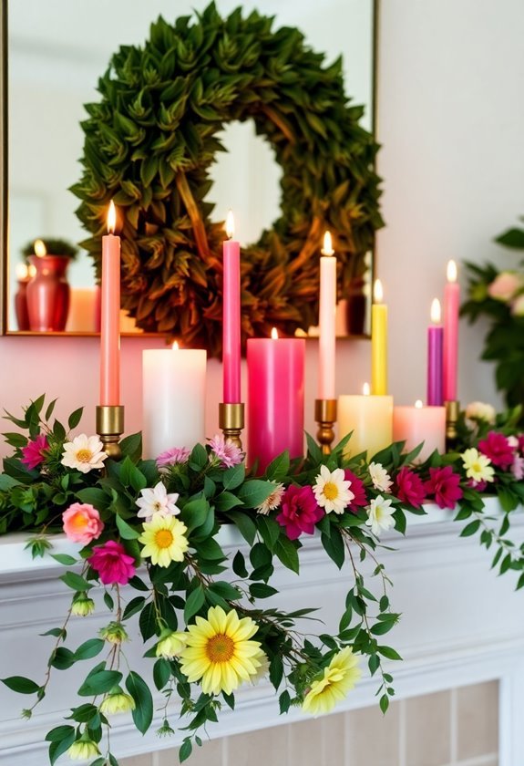 create cozy candlelight atmosphere