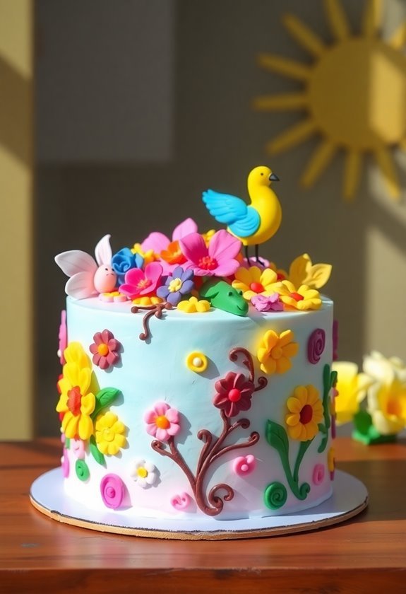 creative cake embellishments ideas