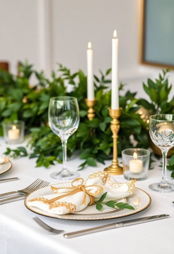creative dining table arrangements