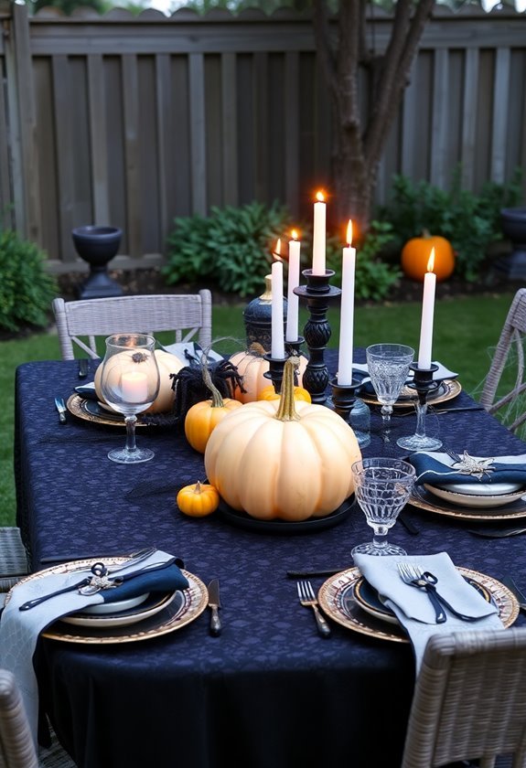 creative dining table arrangements