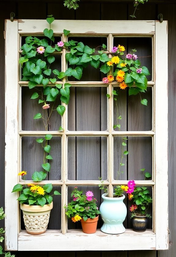 creative garden trellis designs