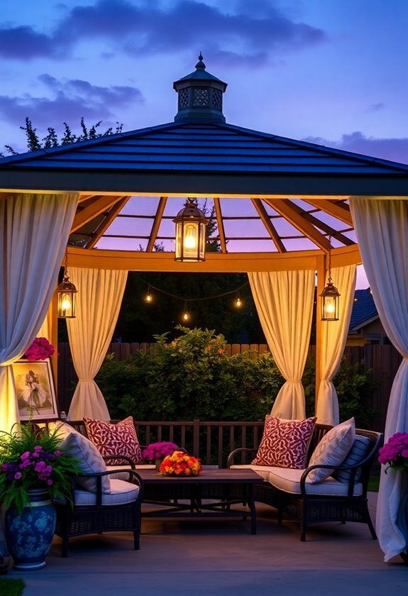 creative gazebo decor ideas