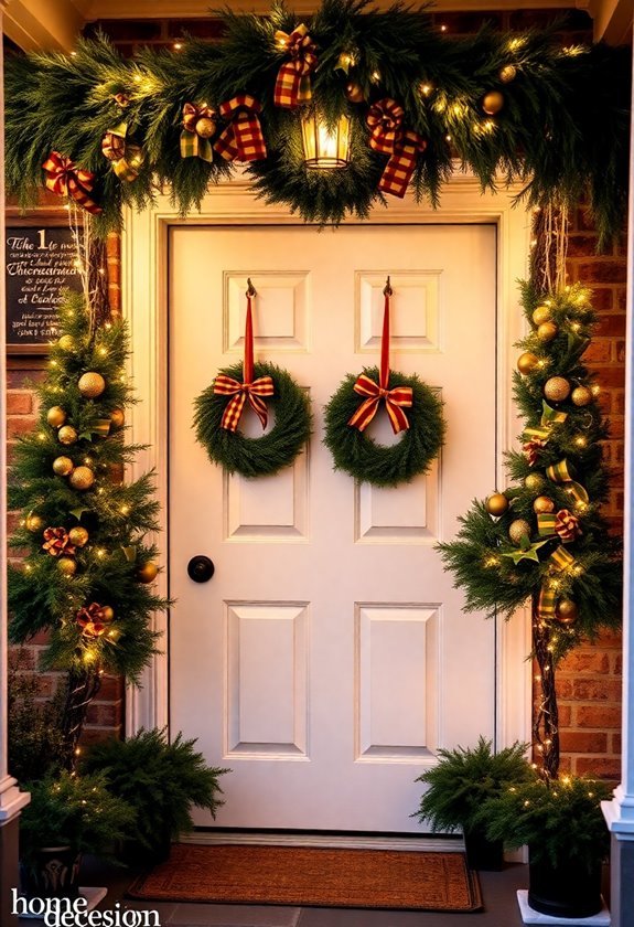 creative homemade door decorations