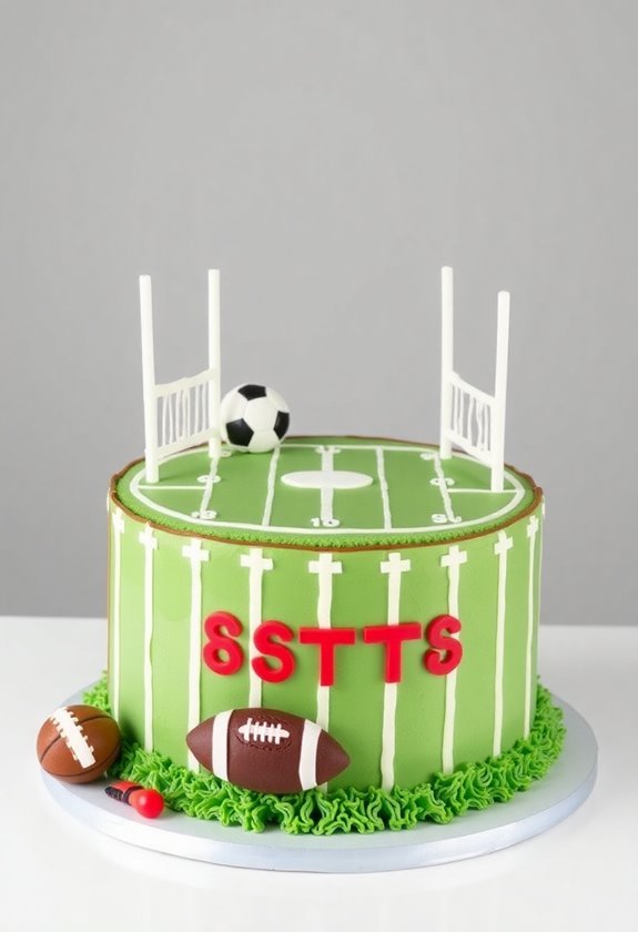 creative sports cake designs