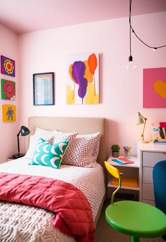 creative teen bedroom decor