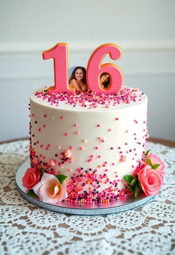 customizable image cake design