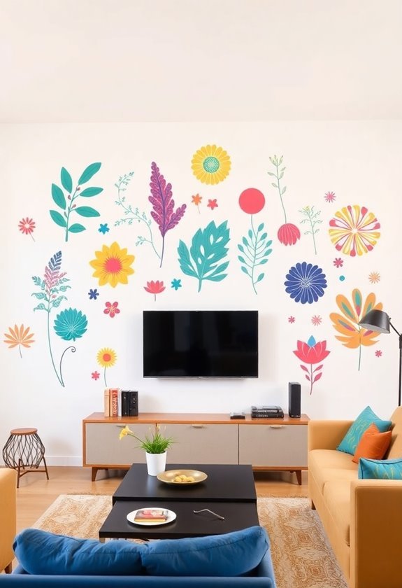 decorate with wall decals