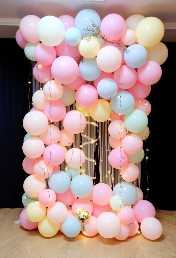 decorative balloon party displays