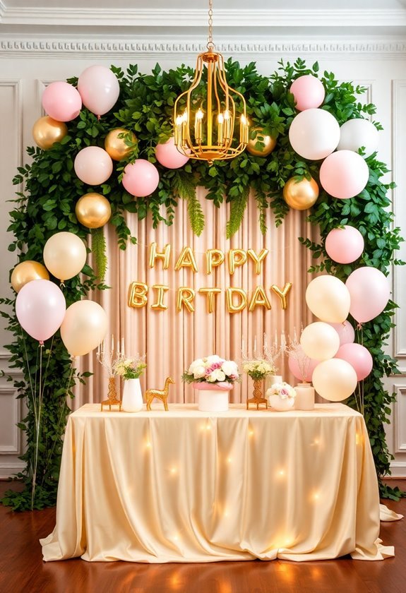 decorative event backgrounds ideas