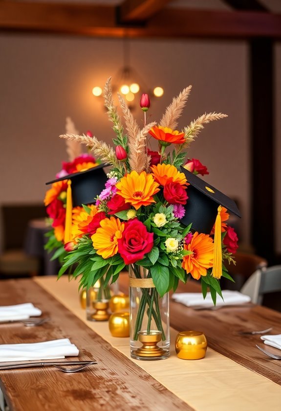 decorative event table arrangements