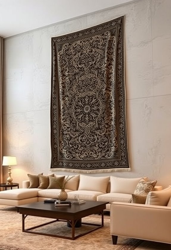 decorative textile wall art