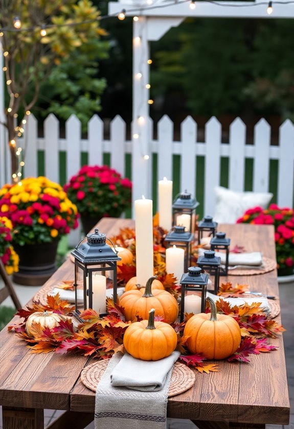 easy outdoor thanksgiving decor