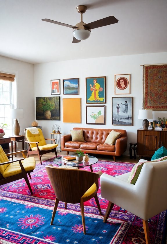 eclectic furniture design combinations