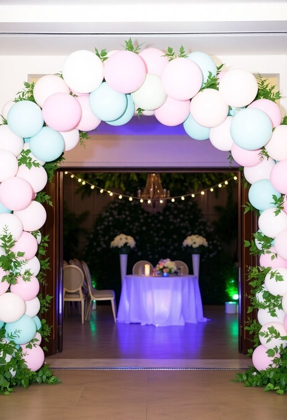 elegant decorative balloon displays