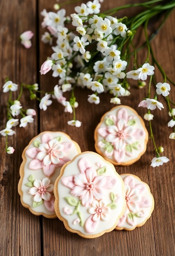 elegant flower themed decoration